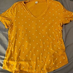 Women’s Short Sleeve yellow shirt
